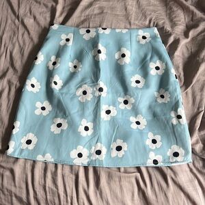 SHEIN Floral Mini Skirt